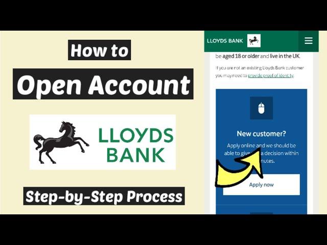 Open Lloyds bank account |How to open saving, checking or business account with Lloyds Bank Document