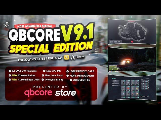 [UPDATED] FiveM QBCore V9.1 Ultimate Special Edition ServerNow OUT | Buy Now NoPixel 4.0 Inspired