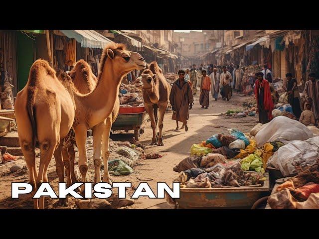 Pakistan INCREDIBLE Walking Tour in 4K HDR