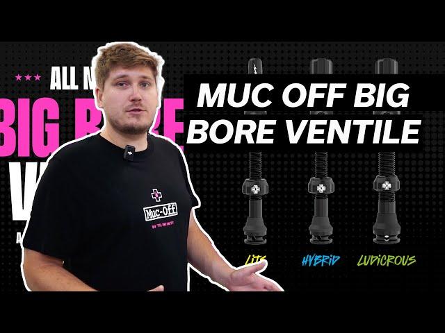 Muc Offs neues Big Bore Tubeless-Ventil – Für blitzschnelles Aufpumpen!