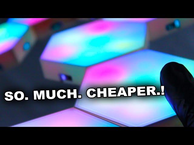 Cheap Nanoleaf/Govee Alternative? JIMIMORO 8 Pack Hexagon Light Panels | Unboxing, Testing & Review