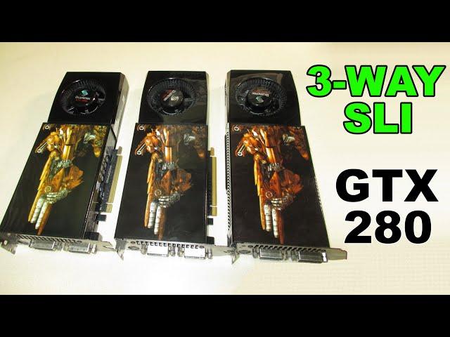 3-WAY SLI GeForce GTX 280 on Core 2 Extreme QX6850 - RETRO Hardware