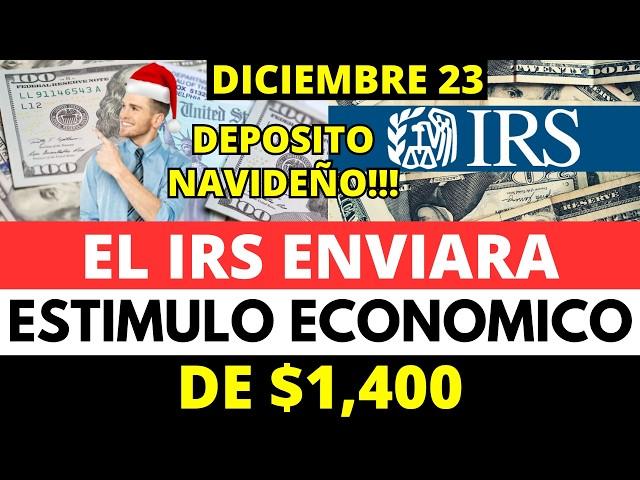 IRS enviará Estímulo Económico navideño de $1,400 | Howard Melgar