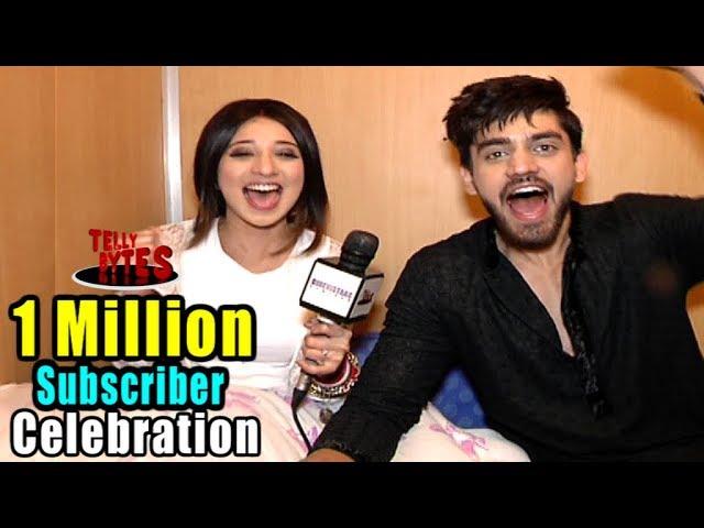 Vrushika And Avinash Celebrate 1M Subscriber Of TellyBytes 