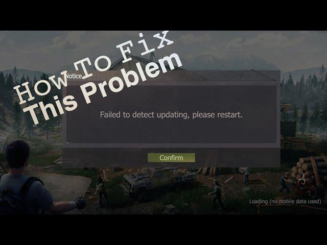 Last island of survival how to fix Failed to detect updating|| Last Day Rules survival New update