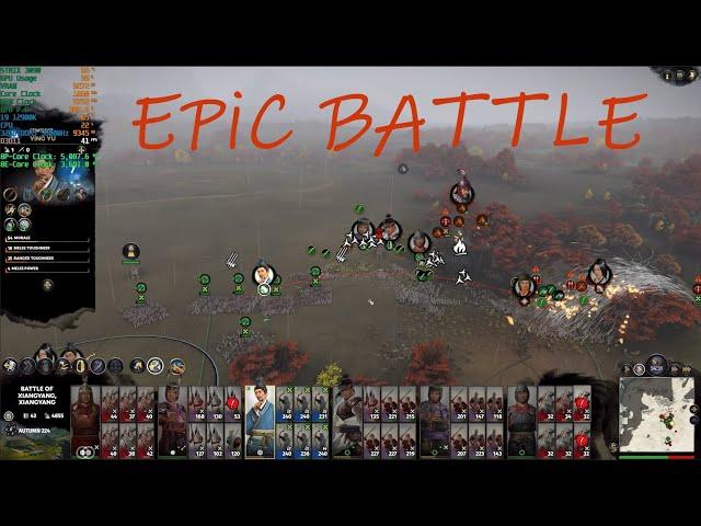 Total War 3 Kingdoms | 12900K | STRIX 3090 | Huge Battle | 4K Max Settings