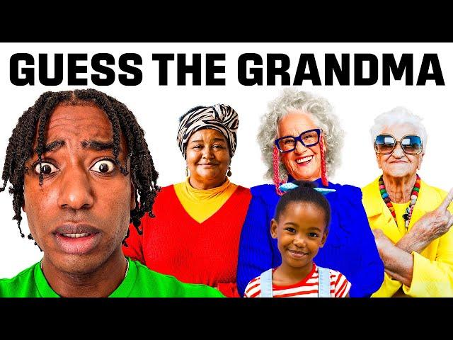 Match The Kid To The Grandma