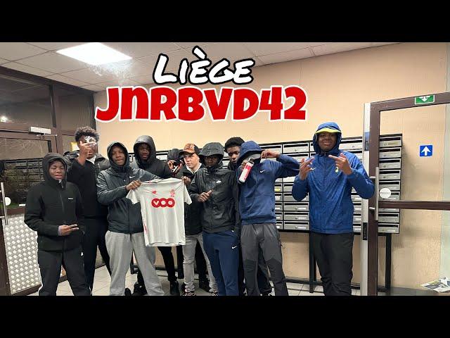 Au quartier avec le rappeur Jnrdvd42 à Liège