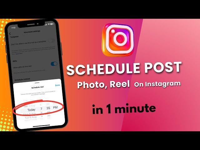 how to schedule Instagram post ￼|| Instagram auto post Reel, Photo  ￼