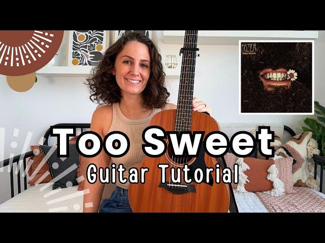 Too Sweet - Guitar Tutorial - Hozier Guitar Lesson