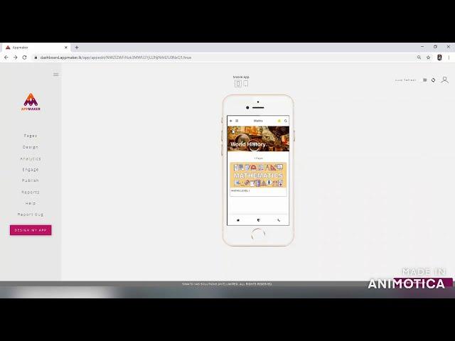 How to create apps using Education template