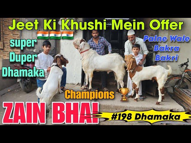 2025 Champions Trophy  Ki Khushi Mein Goat Offer At ZAIN BHAI | Saste Bakra Bakri In Bhiwandi