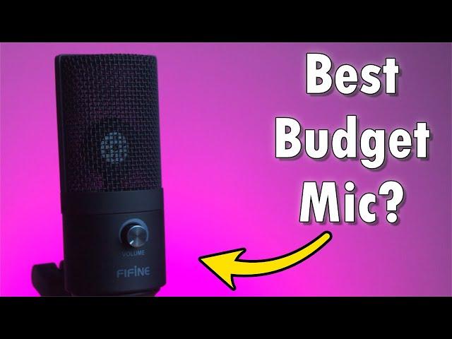 The Best Budget USB Mic: Review of The FIFINE K669b Unboxing and Testing