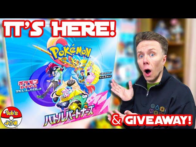 INSANE Pulls from the Battle Partners Pokémon Card Set + GIVEAWAY!