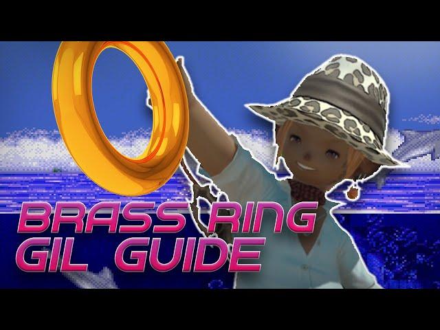 FFXIV - Making INSANE gil guide 12 - BRASS RING OF CRAFTING / FIELDCRAFT DEMIMATERIA I