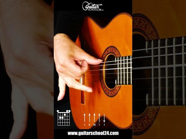 Rasgueados "Roll" - Flamenco Strumming Tutorial (Malaguena Intro)