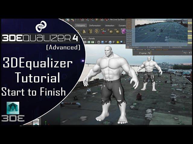 3DEqualizer - 3D Equalizer Tutorial | 3DEqualizer to Maya | Lineup Controls