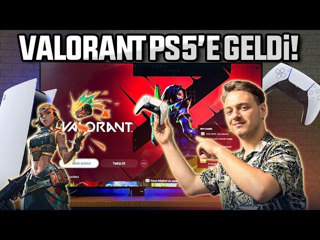 Valorant PS5'e geldi! Konsolda Valorant oynadık!