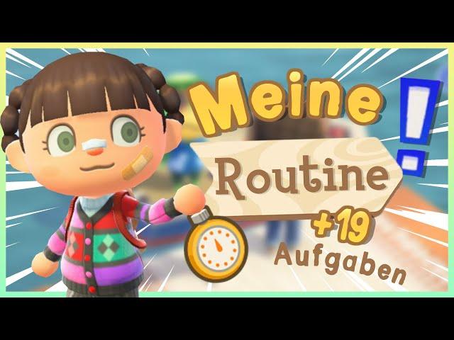 Meine TÄGLICHE Routine in ANIMAL CROSSING NEW HORIZONS - Tipps gegen Langeweile!