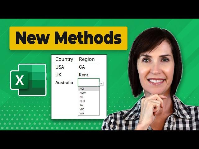 NEW Excel Drop-Down Lists That Adapt to Your Data