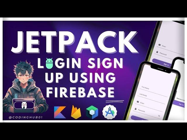 Jetpack Compose & Firebase Authentication | SignUp, SignIn, Firestore Integration | App Development