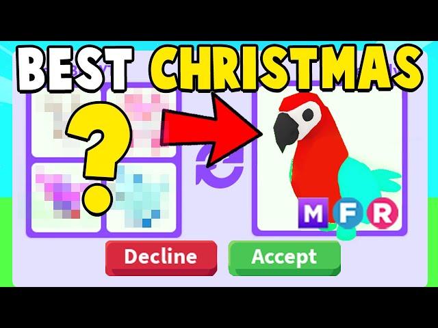 Trading Top 3 Adopt Me Christmas Pets!