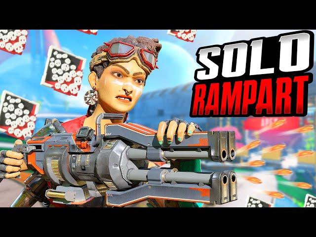 SOLO RAMPART 20 KILLS ABSOLUTELY INSANE (Apex Legends Gameplay)