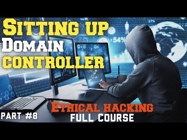 Setting Up  Domain Controller |Ethical hacking full course part 8 |Skillsphere Academy Tutorial