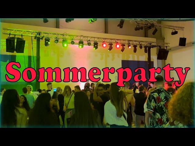 Sommerparty 2024 | PA Anlagen Aufbau mal anders | Techno Floor & Main Floor | FP14000 am Bass | T24N