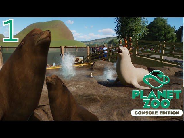 STARTING OFF WITH A SPLASH! NEW ZOO | Planet Zoo Console Edition Franchise Mode