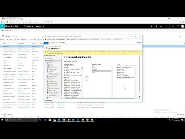 Global Search for Dynamics 365