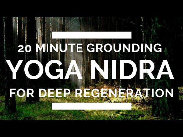 Grounding Yoga Nidra // 20 Minutes with Ally Boothroyd