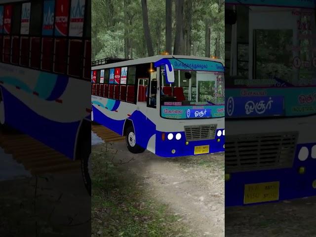 Mega malai forest wooden bridge road ets2 tnstc bus | SMJ Gaming