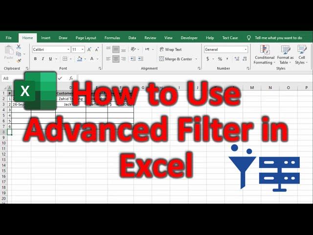 How to use Advanced Filter in Excel | Excel Tricks