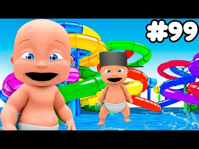 BABY VISITS 100 WATERPARKS!