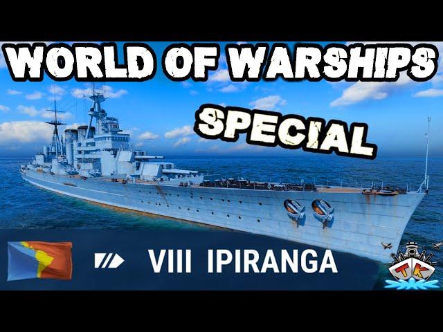 Ipiranga T8/PA/BB *Komplett BROKEN ggü. Bismarck* im *Special*️ in World of Warships 