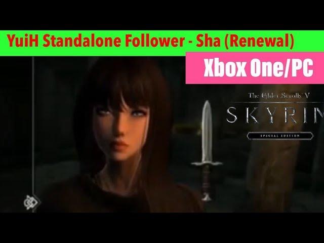 Skyrim SE Xbox One/PC Mods|YuiH Standalone Follower - Sha (Renewal)