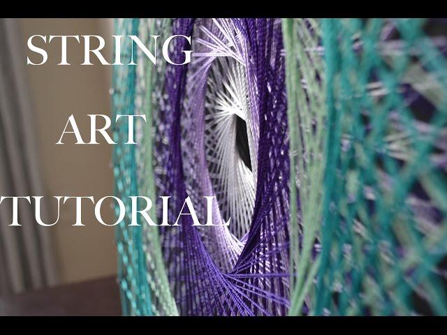 STRING ART MANDALA TUTORIAL