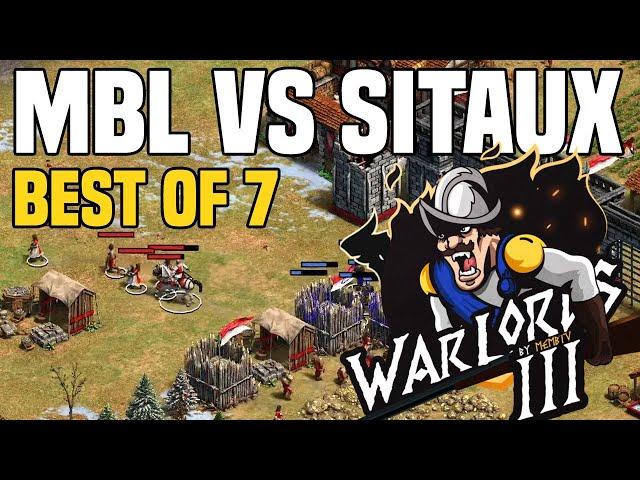 MBL vs Sitaux | Warlords III Round of 16 | Best of 7