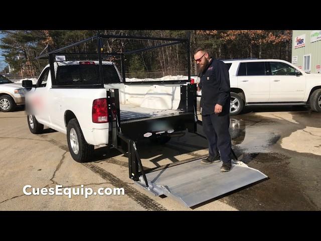 Tommy Gate Liftgate Installed On Ram Truck CuesEquip.com