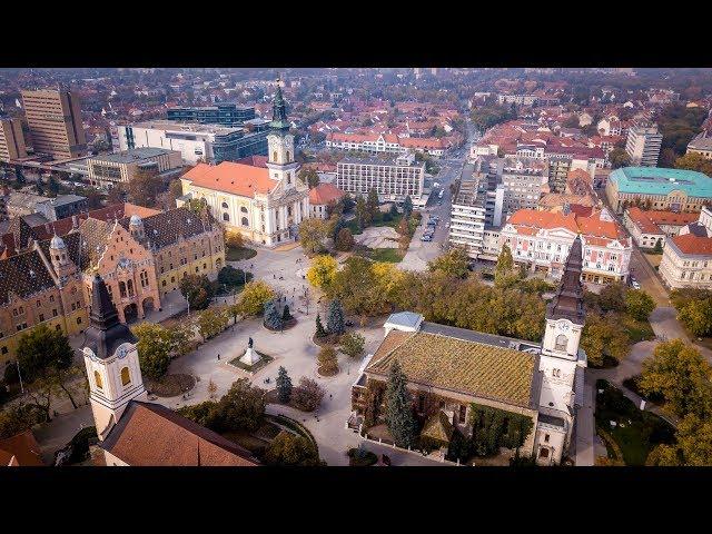 Kecskemét Inner City / Belváros 2017 - 4K