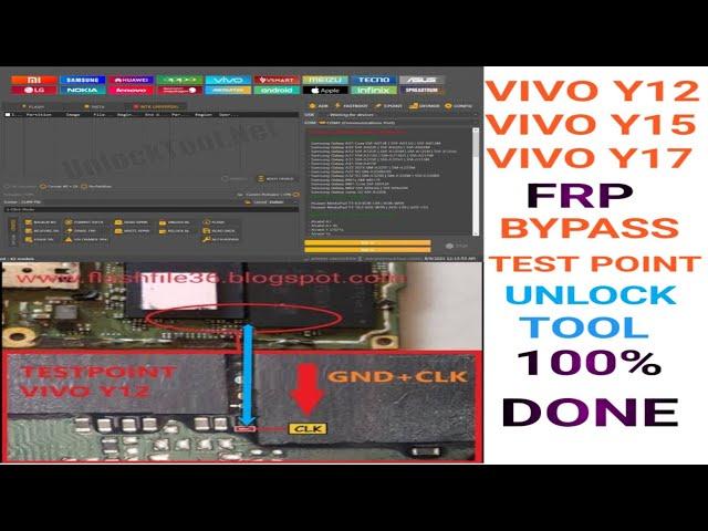 vivo y12 y15 frp bypass test point unlock tool 100% done gsm mobile heart...