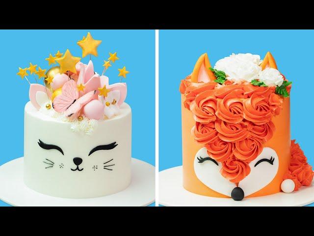 1 Hour Relaxing ⏰ Top 100+ Cute and Creative Animal Cake Ideas Compilation  So Yummy Cake Recipes