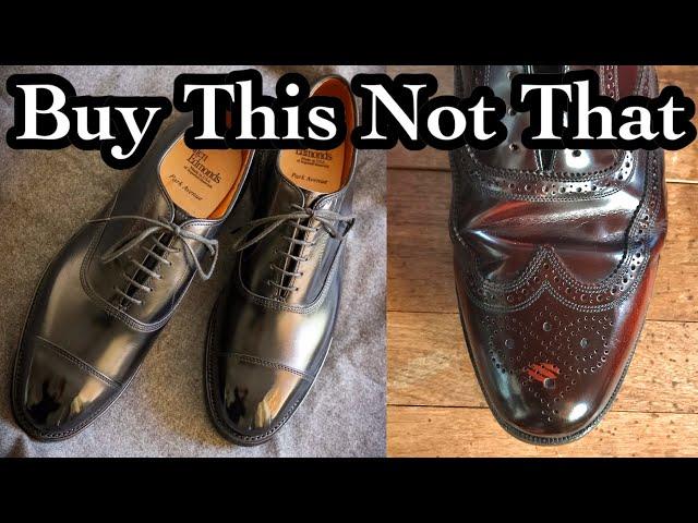 AVOID THIS LEATHER! BUYING LEMONS & A PROPER USED SHOE RESTORATION