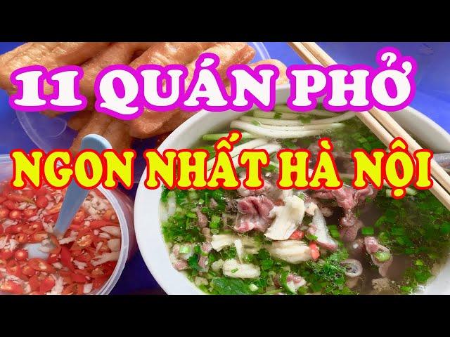 TOP 11 quán phở Hà Nội ngon khó cưỡng - Ẩm thực Hà Thành