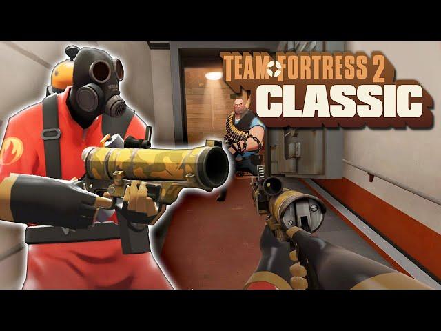 Team Fortress 2 Classic Pyro Gameplay