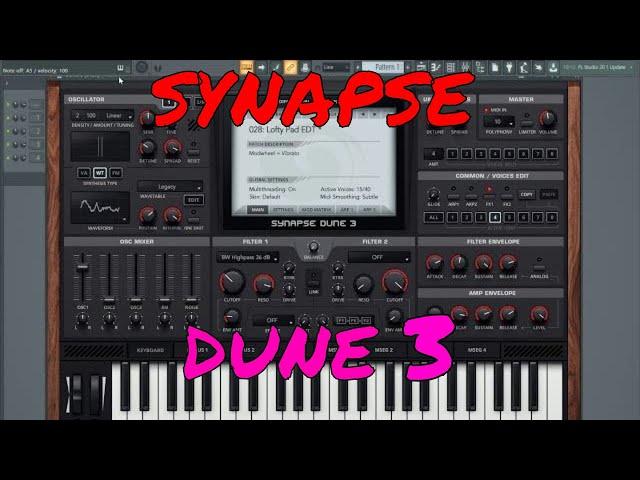 SYNAPSE DUNE 3 DEMO PRESETS