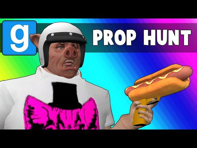 Gmod Prop Hunt Funny Moments - Getting Back in Shape! (Garry's Mod)