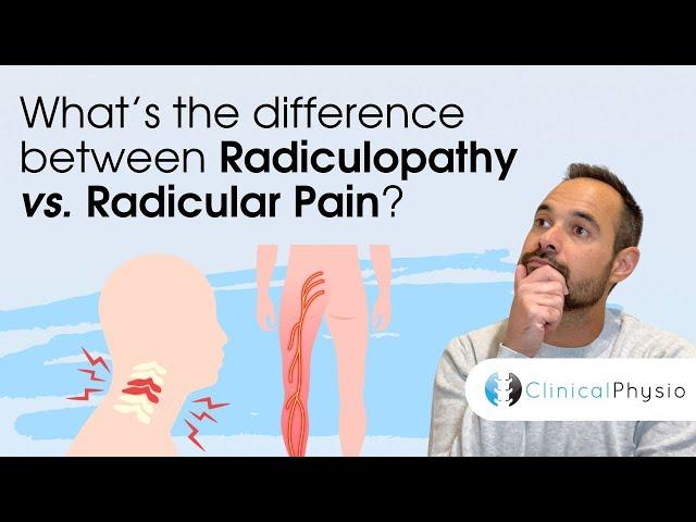 What's the difference between Radiculopathy vs. Radicular Pain? | Expert Physio Guide