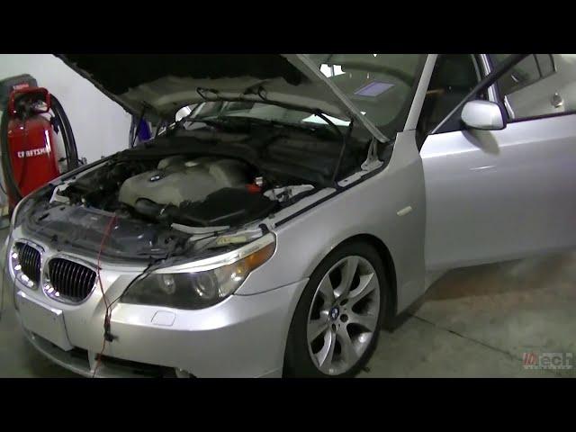 2005 BMW 545 overheating from bad fan circuit